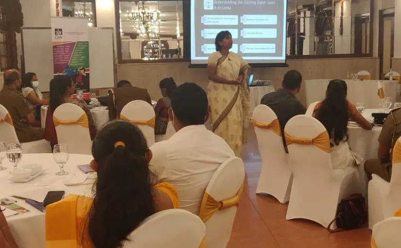 A national-level workshop on gender, SGBV concepts and gendered aspects of cyber SGBV for staff of selected state institutions that respond to cases of cyber SGBV