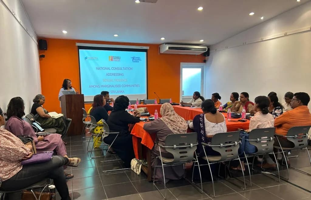 National level consultation on sexual violence in Sri Lanka