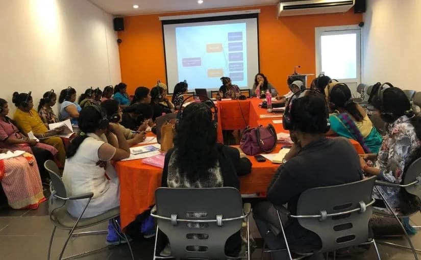Capacity Building Workshop in Colombo on the concept of TJ and TJ mechanisms (specifically for OMP and Office for Reparations) for women’s organizations including CBOs in North, East and North Central.